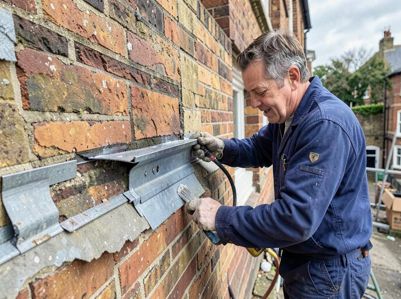 Chimney Flashing Repair in Reading, PA