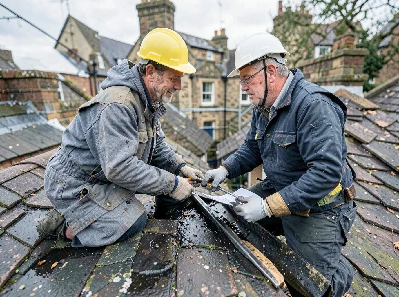 roof repair in Callowhill Historic District, PA